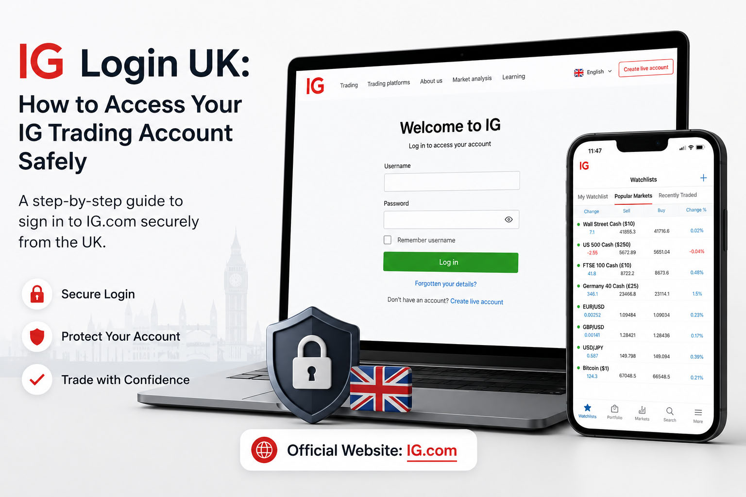 IG Login UK