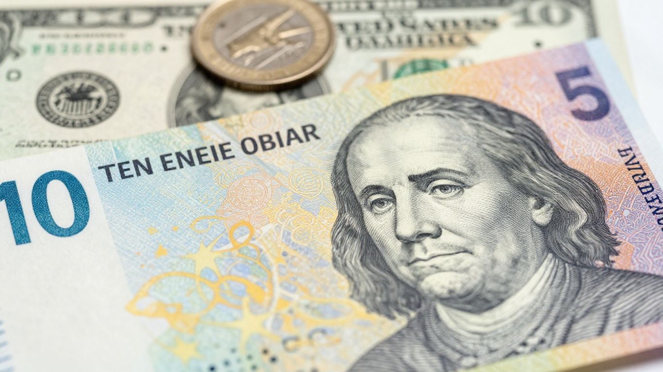 US Dollar and Swiss Franc currency exchange