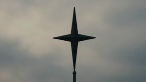 Shooting star candlestick pattern visual