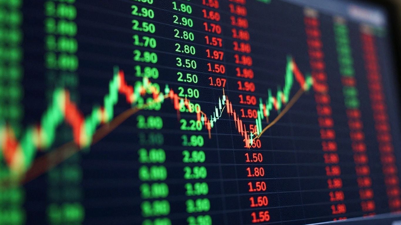 Forex trading data visualization