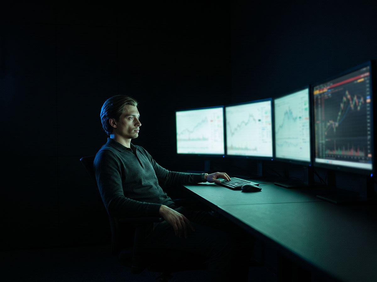 The Forex Complex analyst reviewing a US30 index chart setup